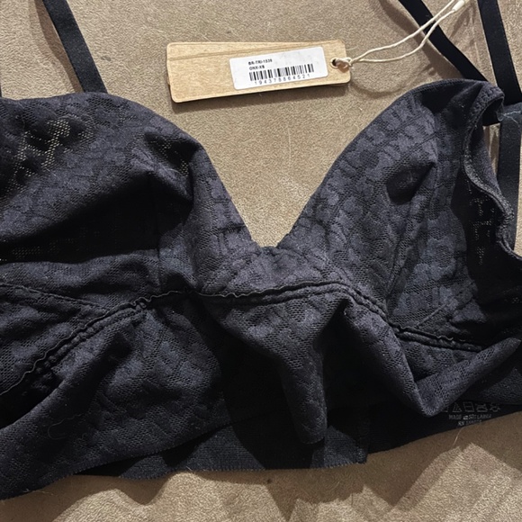 Skims LOGO MESH TRIANGLE BRALETTE - Picture 4 of 6